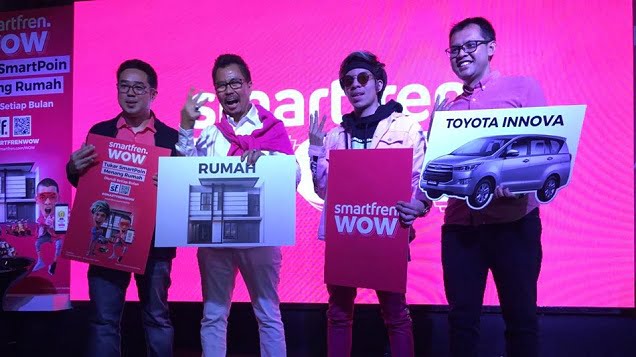 Tukar Poin Smartfren Bisa Ikutan WOW Fest