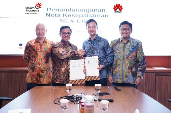 Telkom Gandeng Huawei Bentuk Proyek Riset dan Inovasi 5G