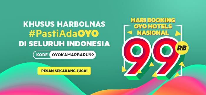 Rayakan Harbolnas, Menginap di OYO Mulai dari Rp 99 Ribu