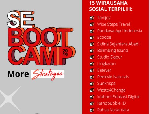 15 Startup Terpilih Ikut SE Bootcamp 2019