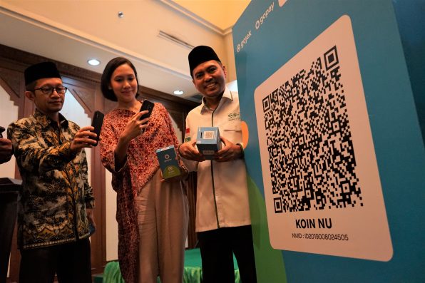 GoPay Terapkan QRIS di Kotak Amal NU