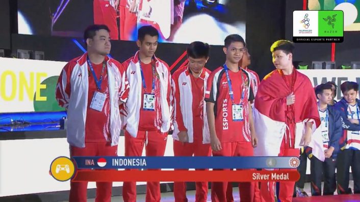 Timnas Mobile Legend Indonesia Kantongi Medali Perak