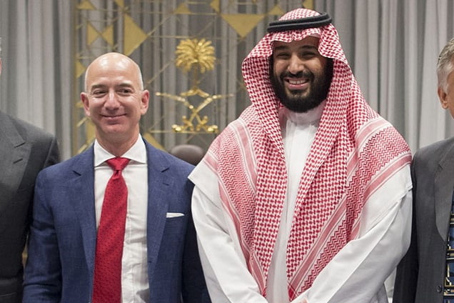 Pangeran Arab Saudi Bajak Ponsel Bos Amazon