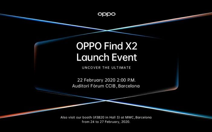 Ini Tanggal Peluncuran Oppo Find X2