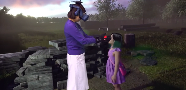 Seorang Ibu Berjumpa lagi dengan Mediang putrinya lewat VR