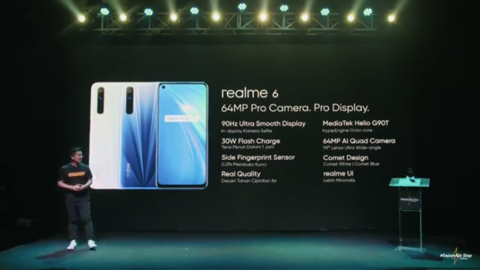 Spesifikasi dan Harga Realme 6 dan Realme 6 Pro di Indonesia