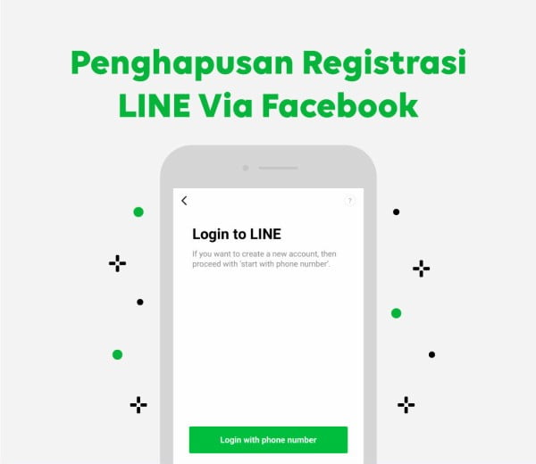 Aturan Baru, LINE Hapus Registrasi Melalui Facebook