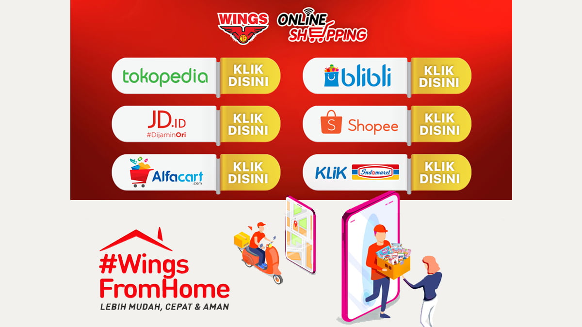 #WingsfromHome E-Catalog untuk Berbelanja Kebutuhan Langsung Dari Rumah