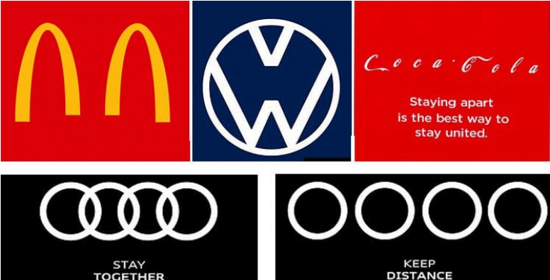 Brand Global Modifikasi Logo Ikonik Selama COVID-19