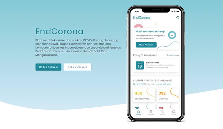 Mahasiswa UI Ciptakan Aplikasi Pendeteksi Virus Corona