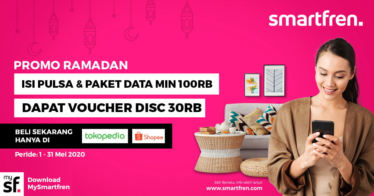 Sambut Lebaran, Smartfren Tebar Bonus Kuota