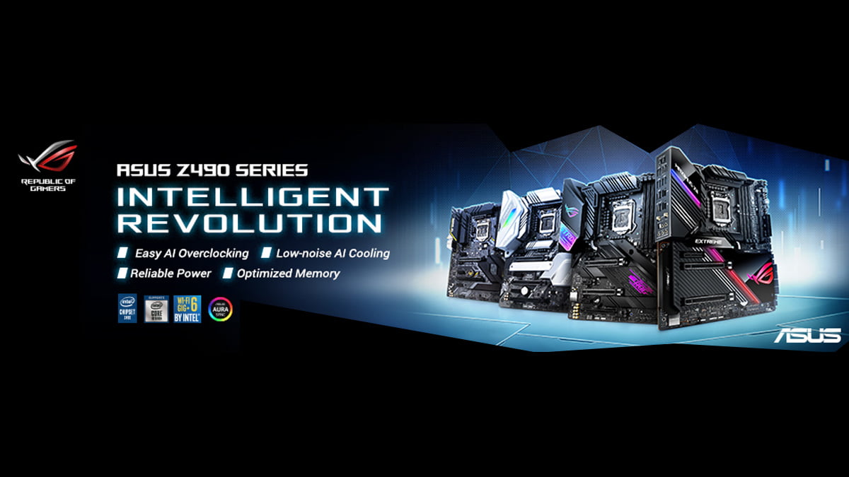ASUS Memperkenalkan Motherboard Seri Z490 untuk Memaksimalkan Kinerja Prosesor Intel Core 10th Gen