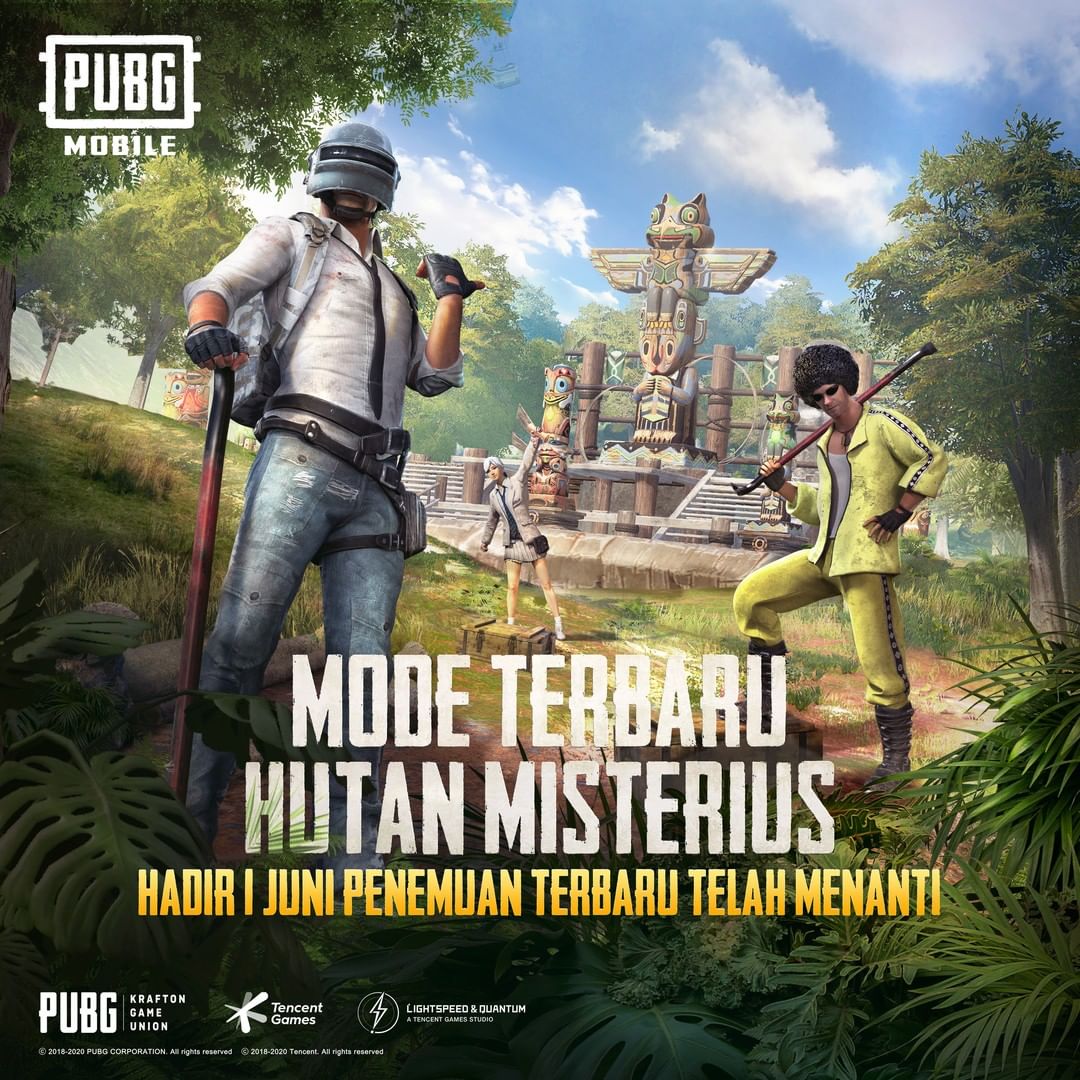 Tips Taklukkan Mode Baru, Mysterious Jungle PUBG Mobile