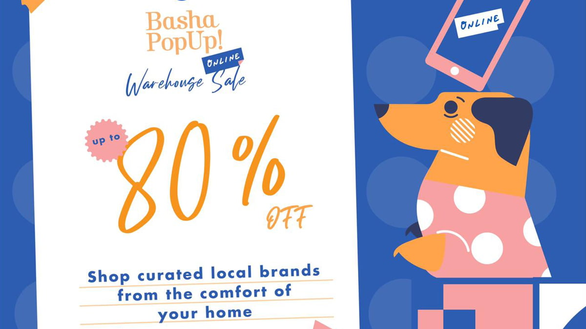 Sambut New Normal, Basha Gelar Warehouse Sale Bersama Puluhan Brand Lokal