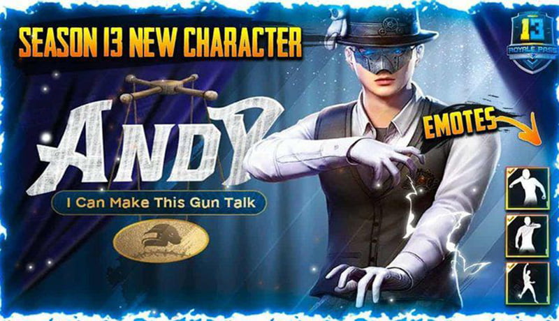 Andy the Puppet Master, Karakter Baru PUBG Mobile yang Ramaikan Arena Tempur