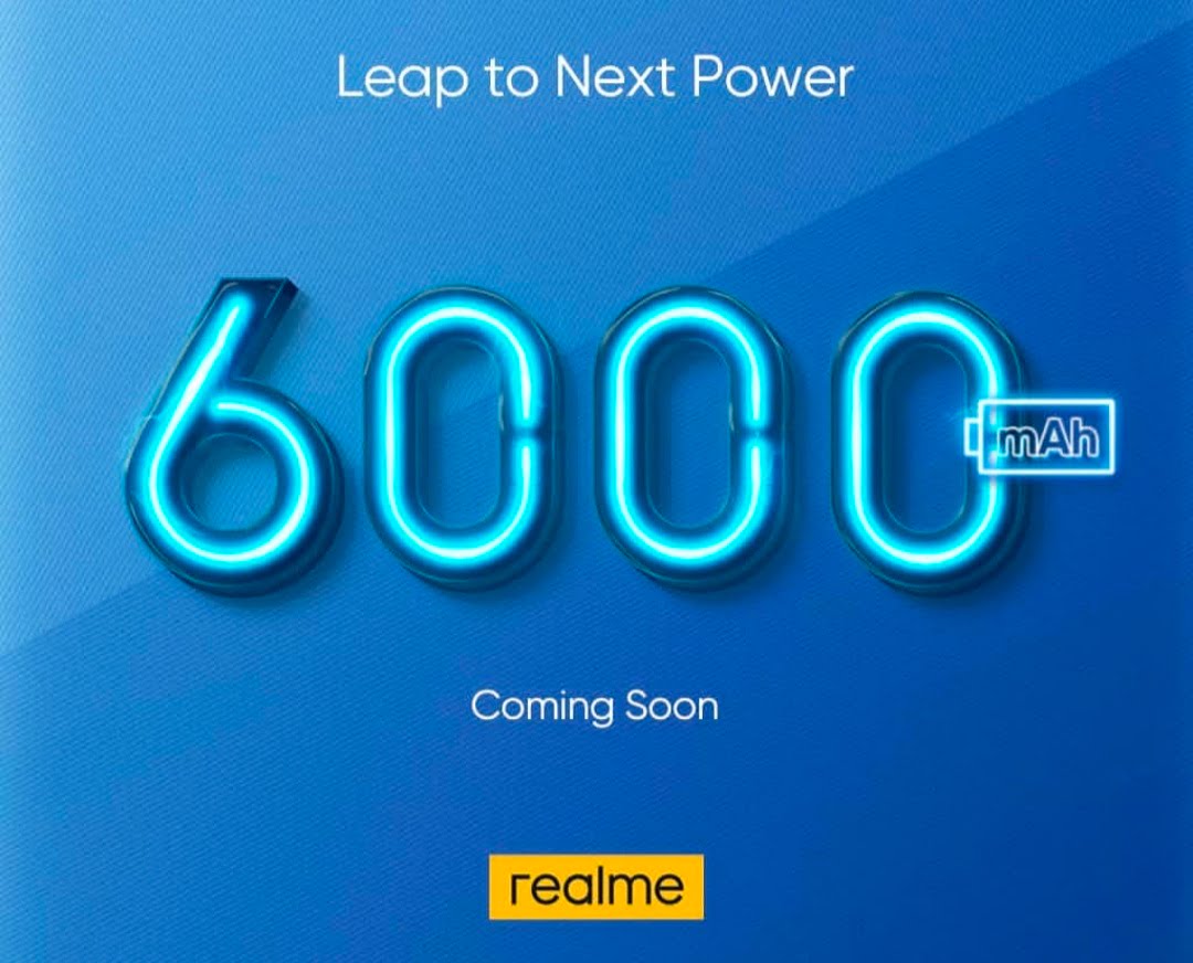 Realme Pastikan Ponsel Baterai 6.000 mAh Hadir dalam Waktu Dekat