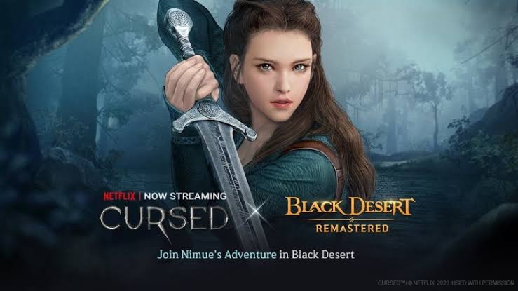 Event Black Dessert Mobile X Netflix Cursed Sudah Dimulai