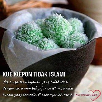 Heboh Nama Abu Ikhwan Aziz Si Penyebut Kue Klepon Tidak Islami