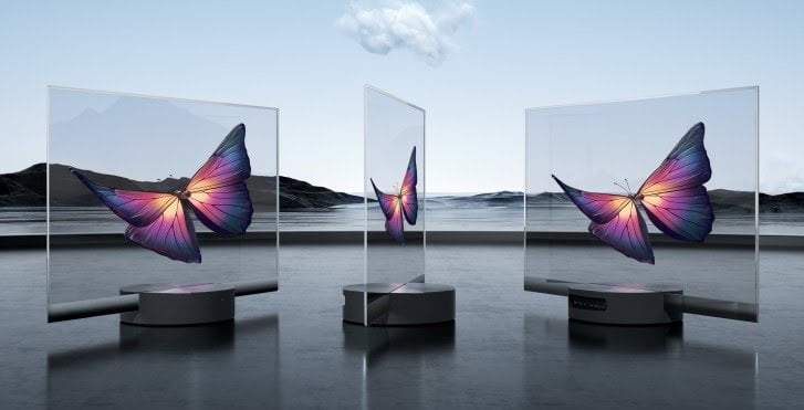 Xiaomi Luncurkan TV Transparan Pertama di Dunia
