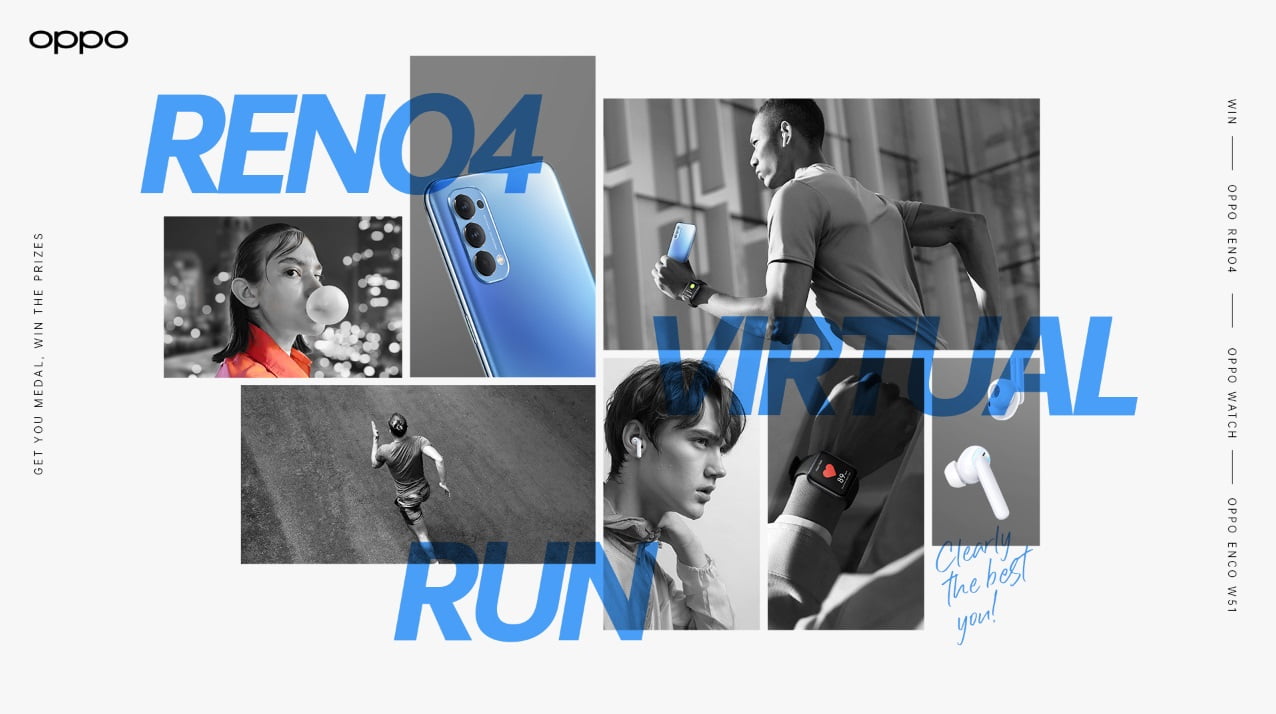 OPPO Gelar Event Virtual Run di Tengah Pandemi