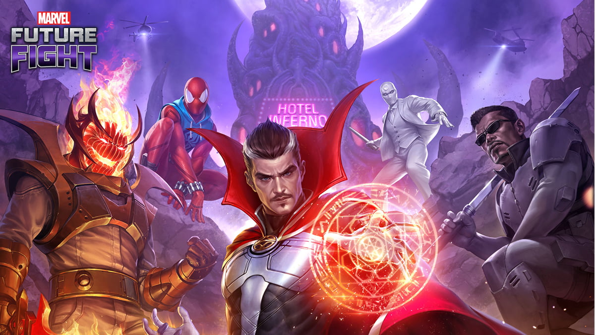 Hero dan Villain Selamatkan Las Vegas Dalam Update Marvel Future Fight yang Terinspirasi dari Komik Damnation