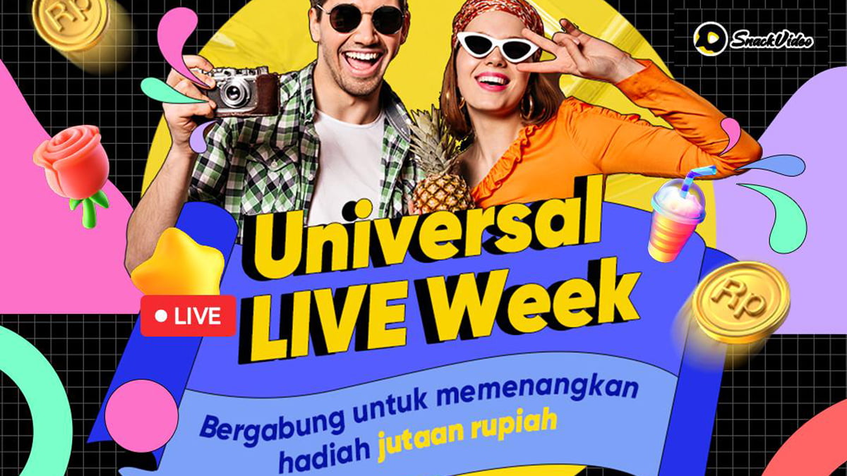 Snack Video Luncurkan Program Terbaru, Universal Live Week