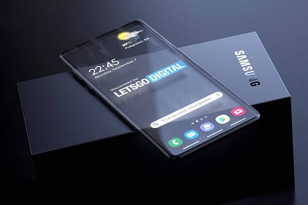 Gokil, Samsung Kembangkan Ponsel Transparan