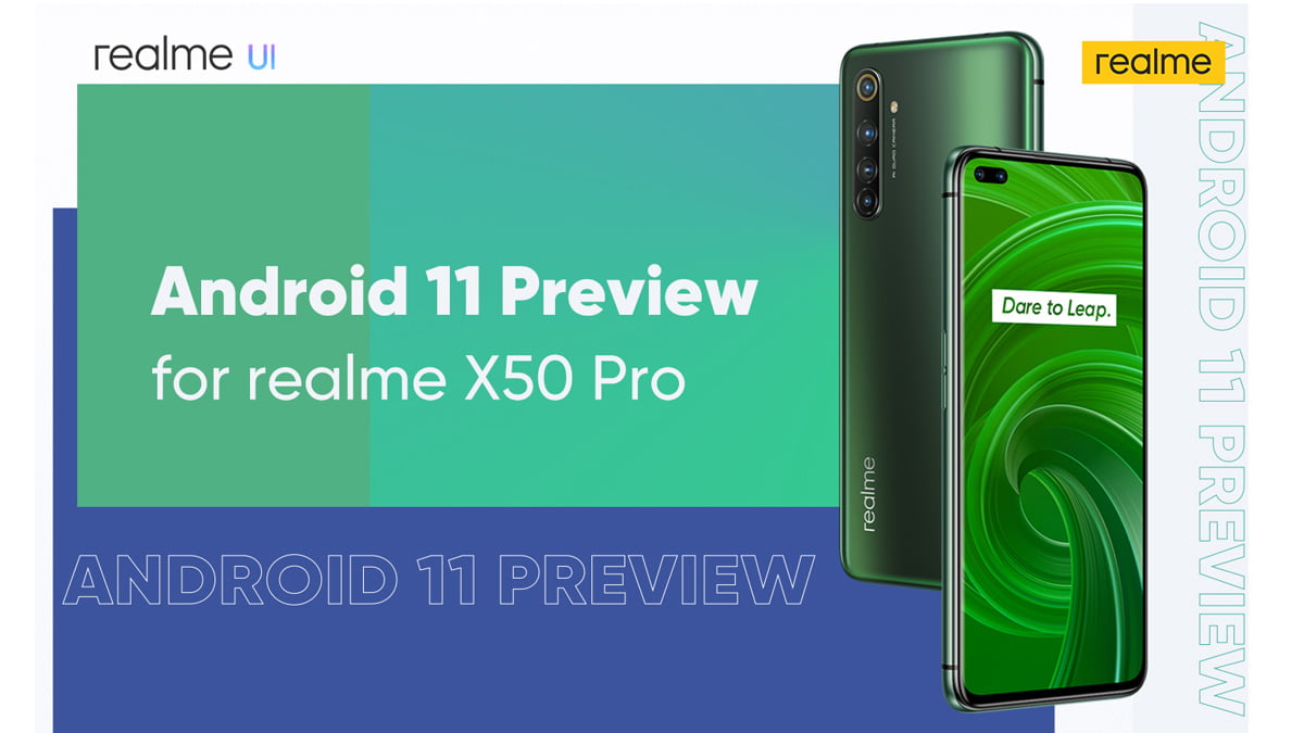 realme X50 Pro Mulai Mencicipi Android 11
