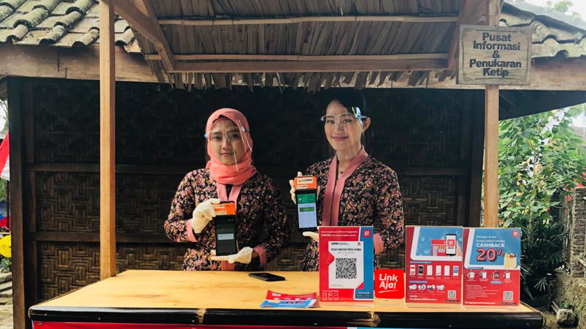 LinkAja Hadirkan Kemudahan Transaksi Digital di Desa Kemuning