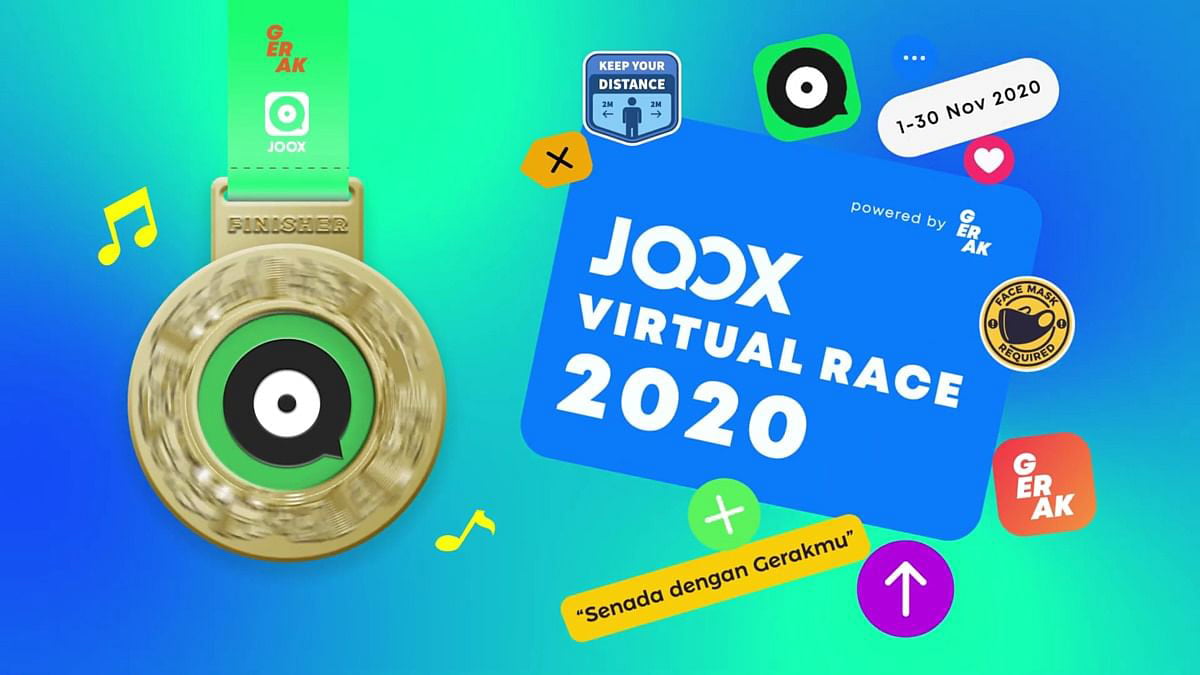 JOOX Ajak Anak Muda Indonesia Hidup Sehat Lewat "JOOX Virtual Race"