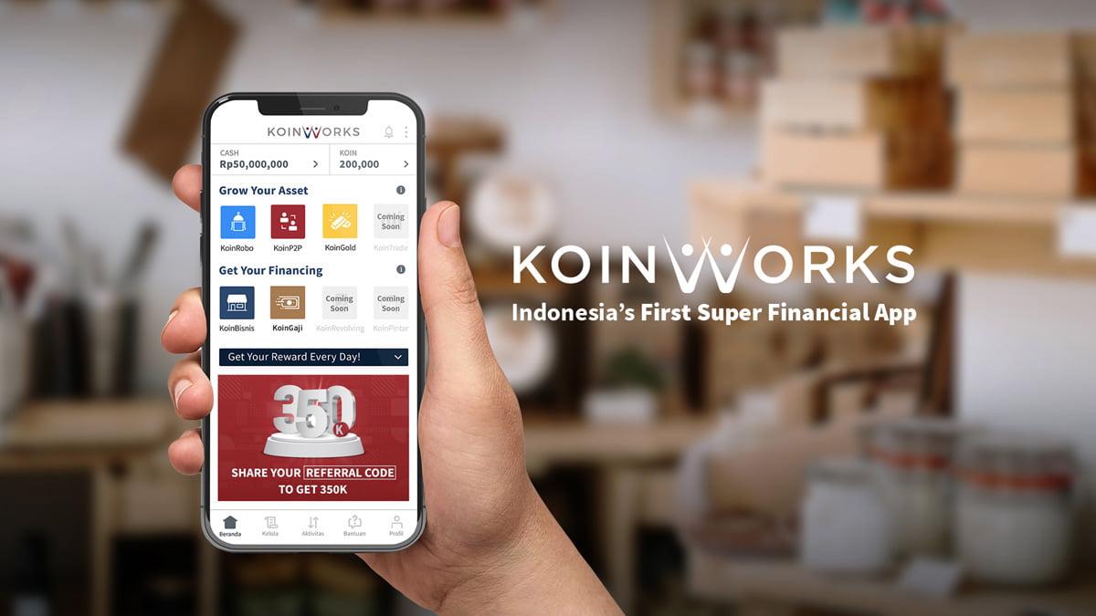 Dorong Inklusi Keuangan, KoinWorks Catat Pertumbuhan Positif dari Ragam Produk Finansial