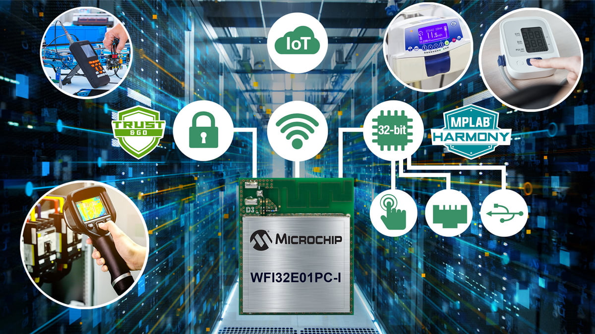Microchip Technology Memperkenalkan Modul MCU 32-bit Wi-Fi Trust&GO Pertamanya dengan Opsi Periferal Canggih