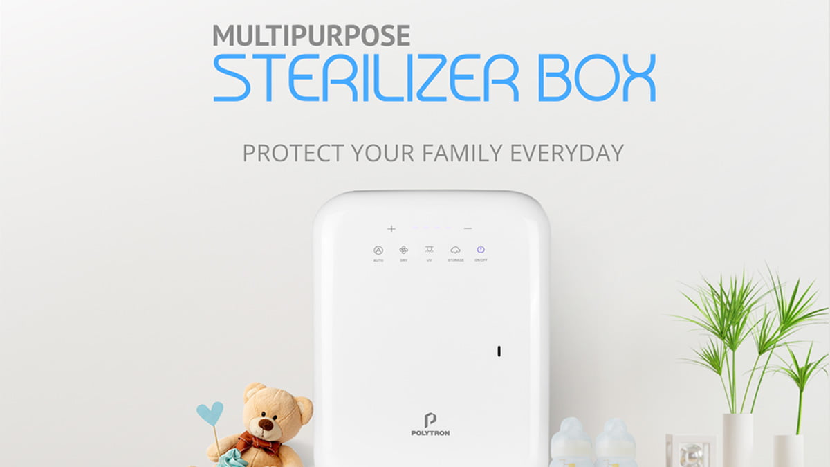 Dukung Gaya Hidup Sehat di Tengah Pandemi, Polytron Luncurkan Multipurpose Sterilizer Box PUV 122W