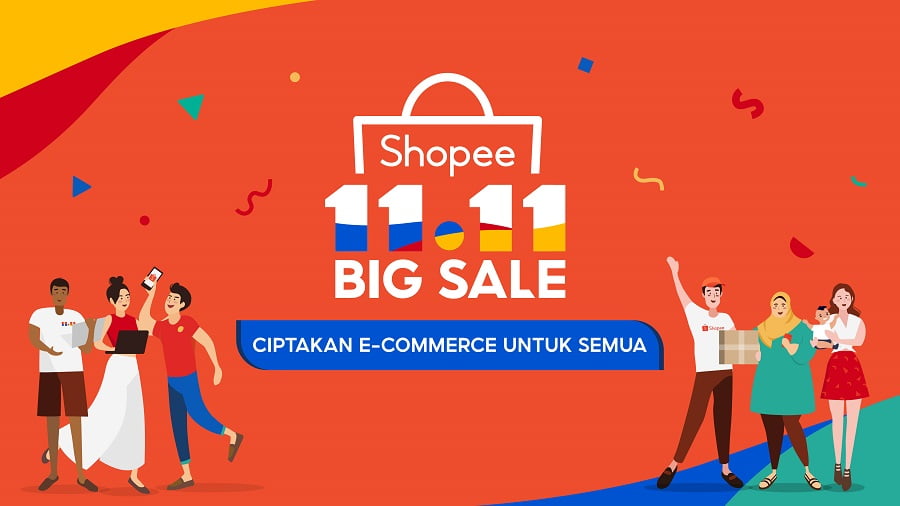 Shopee Luncurkan Kampanye 11.11 Big Sale, Ciptakan E-Commerce Untuk Semua Orang