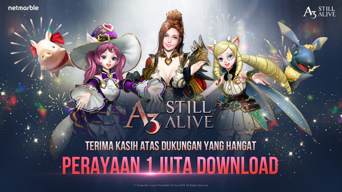 Seminggu Rilis, A3: Still Alive Capai Lebih Dari 1 Juta Download