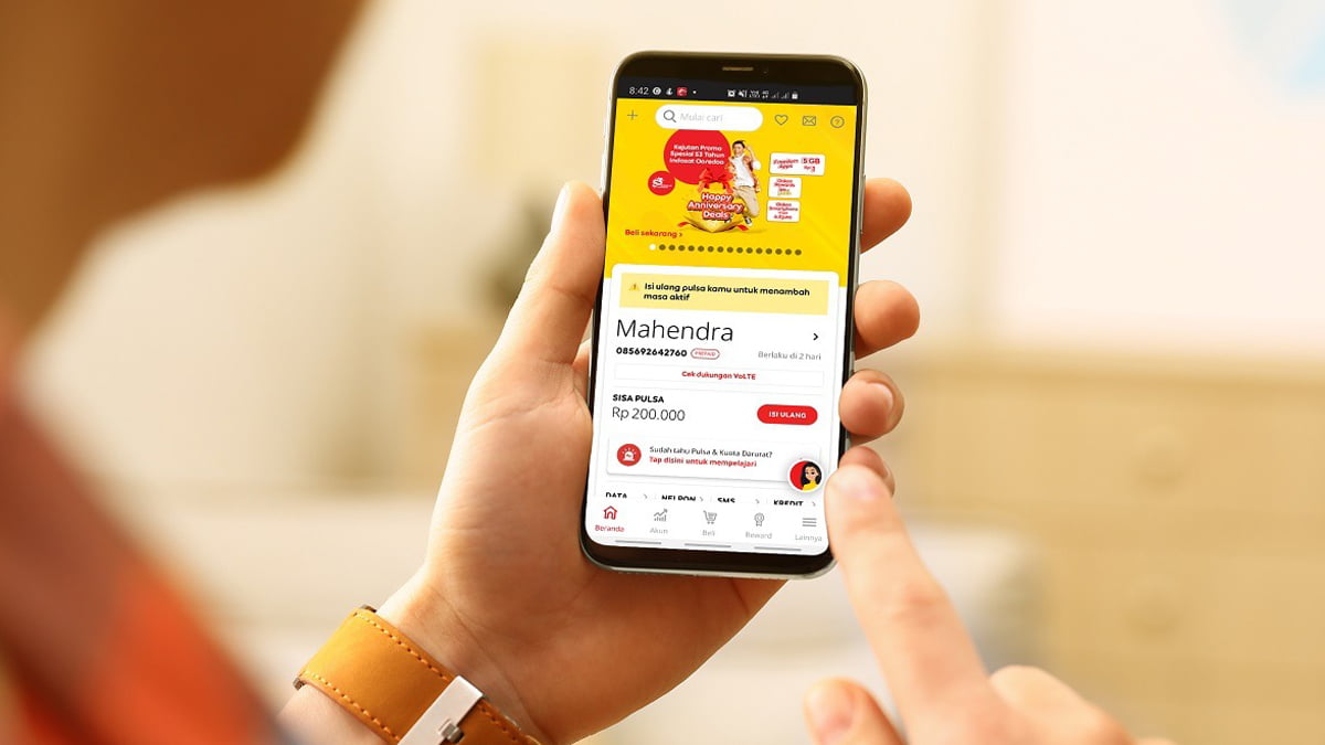 Indosat-Tri Merger, Pelanggan Gratis Telepon dan Kuota TikTok