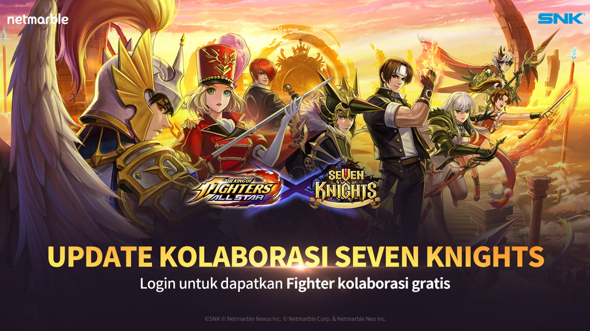 The King of Fighters AllStar Berkolaborasi dengan Seven Knights Hadirkan Karakter dan Event Baru
