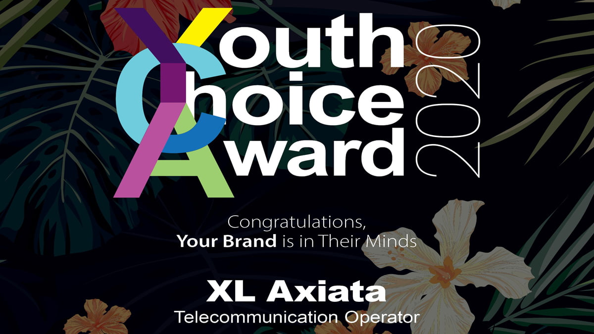 XL Axiata Raih Penghargaan Marketeers Youth Choice Brand of The Year 2020