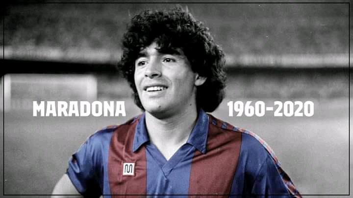 Legenda Sepakbola Meninggal, Tagar #RIPMaradona Berkumandang di Medsos