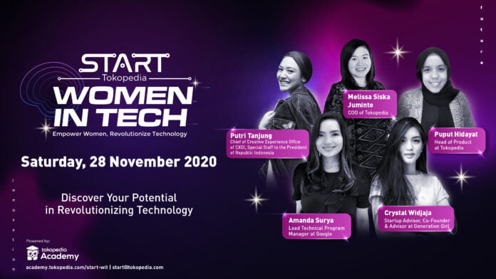 Mendorong Inklusivitas di Bidang Teknologi Melalui START Women in Tech 2020