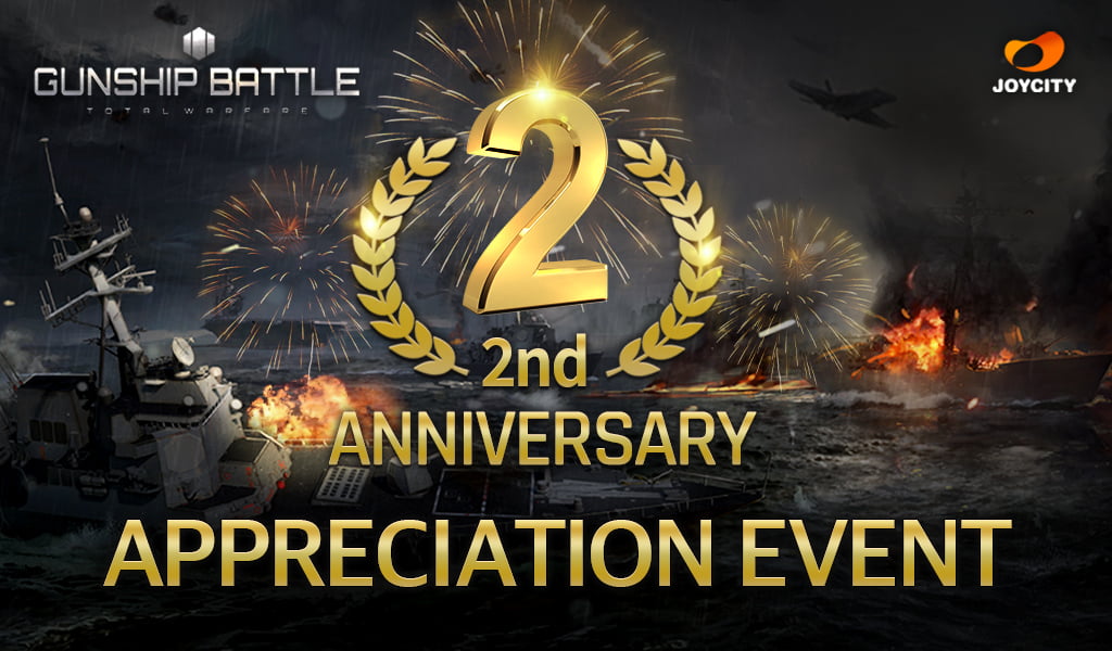 Rayakan Anniversary Kedua, Gunship Battle Total Warfare Siapkan Event dan Banyak Hadiah