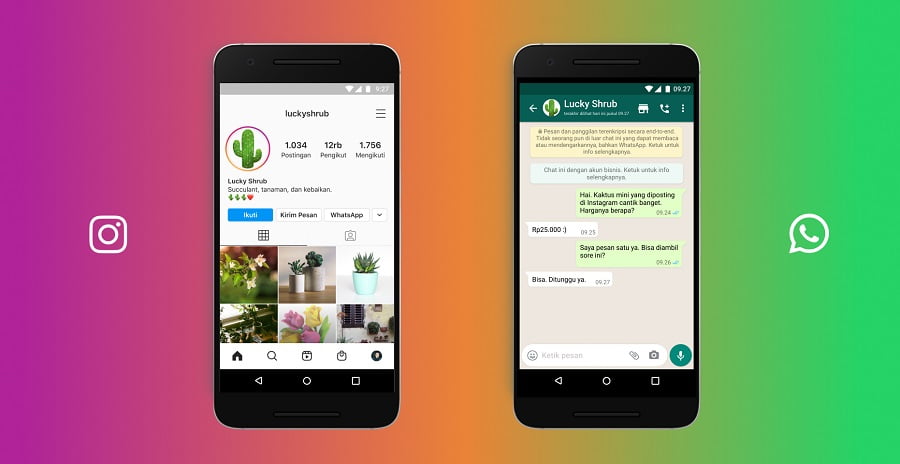 Instagram Luncurkan Fitur Integrasi WhatsApp bagi Pelaku Bisnis