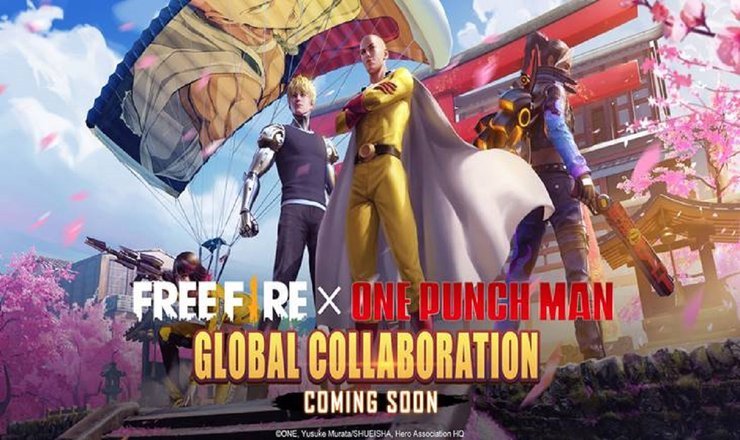 Free Fire Bakal Kolaborasi Bareng Anime One Punch Man