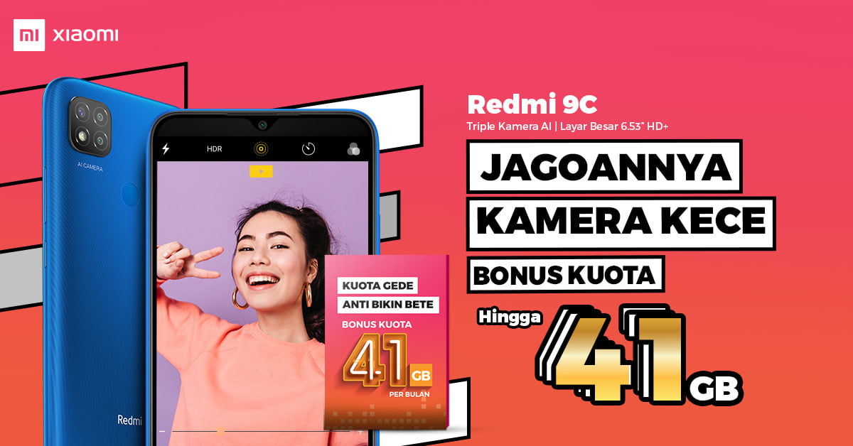 Bundling Smartfren Xiaomi, Dapat Bonus Kuota 41 GB