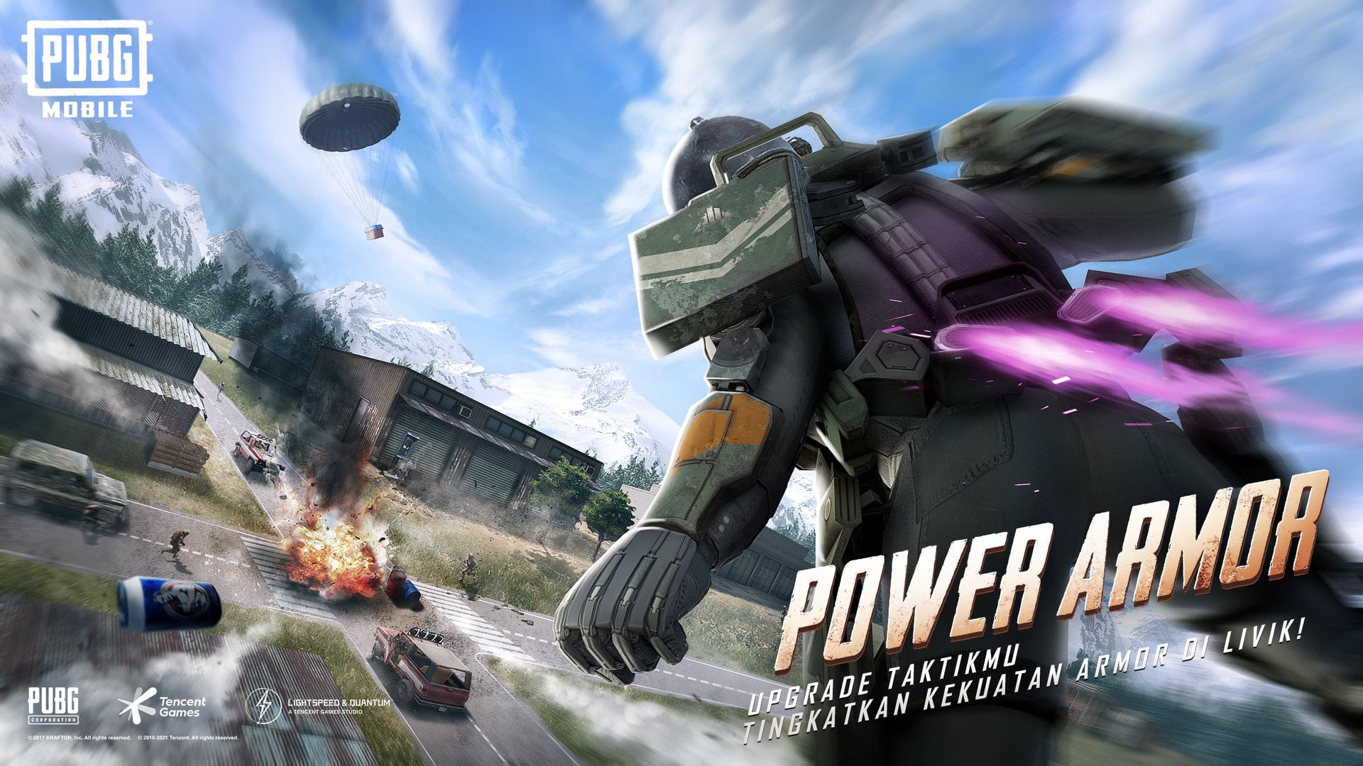 Tips Main Mode Power Armor di PUBG Mobile