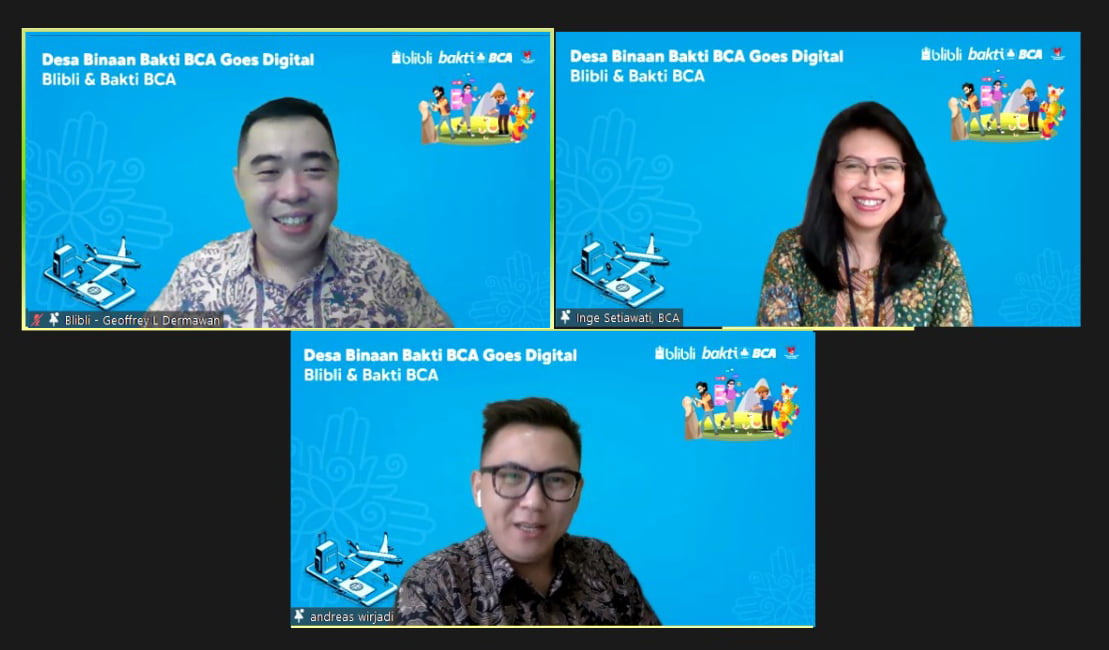 Kolaborasi BCA dan Blibli Hadirkan Desa Binaan Goes Digital