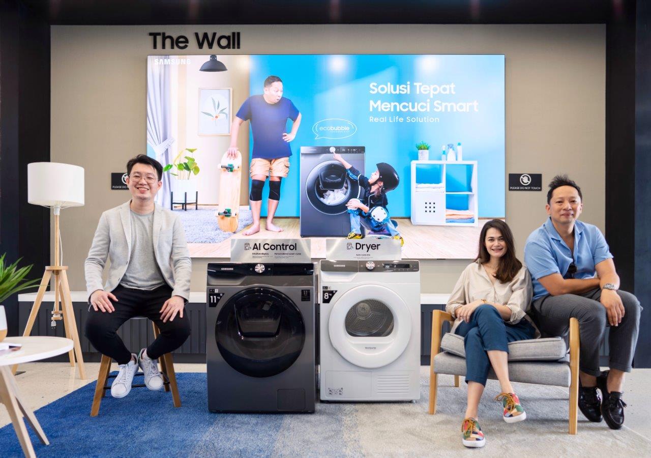 Samsung Hadirkan Mesin Cuci Canggih Smart EcoBubble Washer