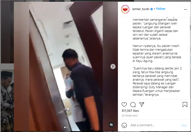 Geram Video Perawat Dianiaya, Netizen: Satpamnya Ngapain?