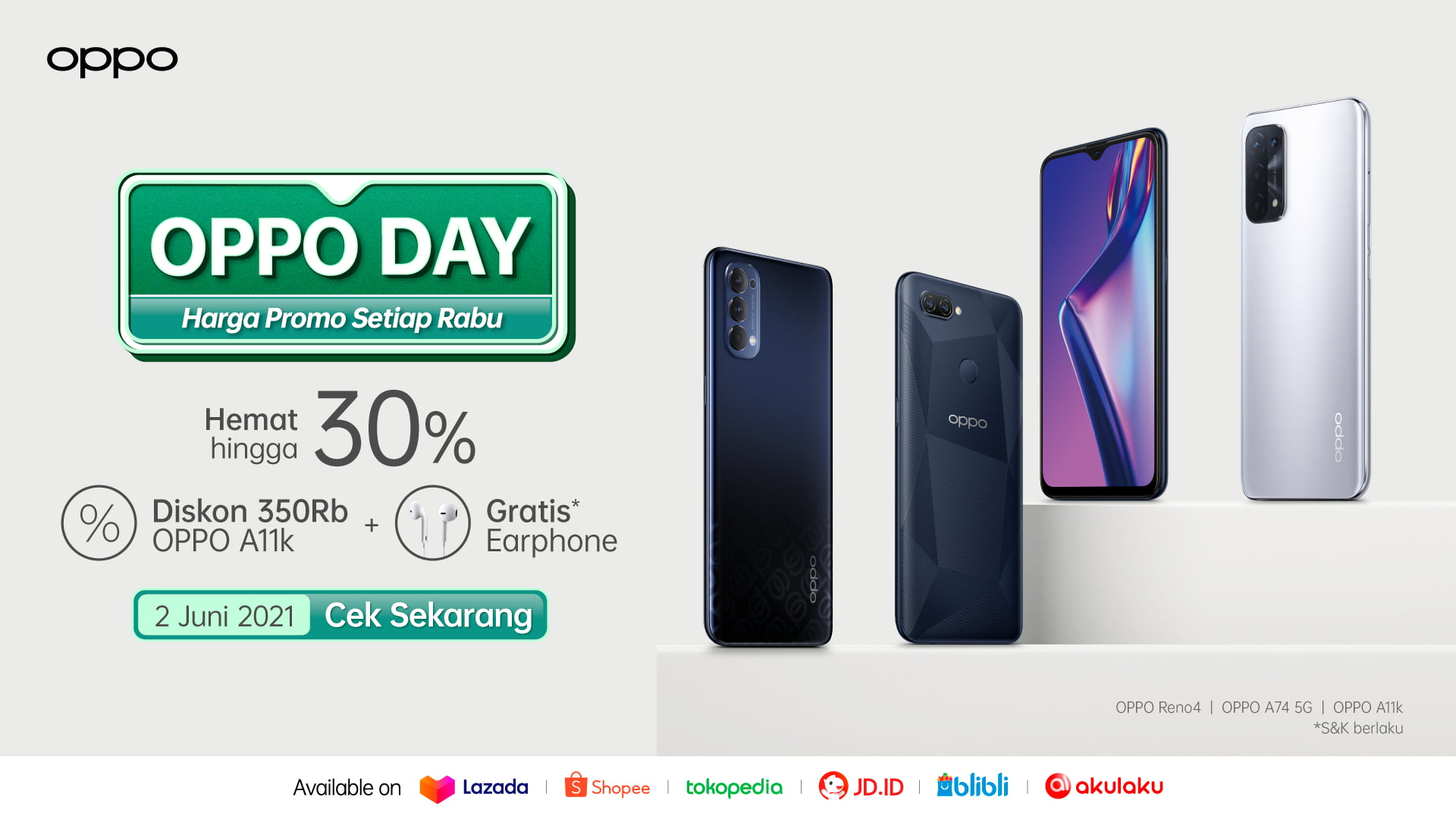 Program OPPO Day Segera Dimulai, Ini Dia Promonya