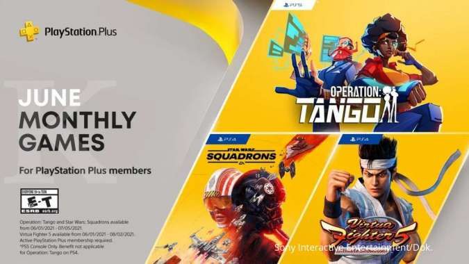 Daftar Game Gratis PlayStation Plus Edisi Bulan Juni